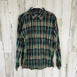 Patagonia Men’s 100% Organic Cotton Classic Button Down Shirt Size